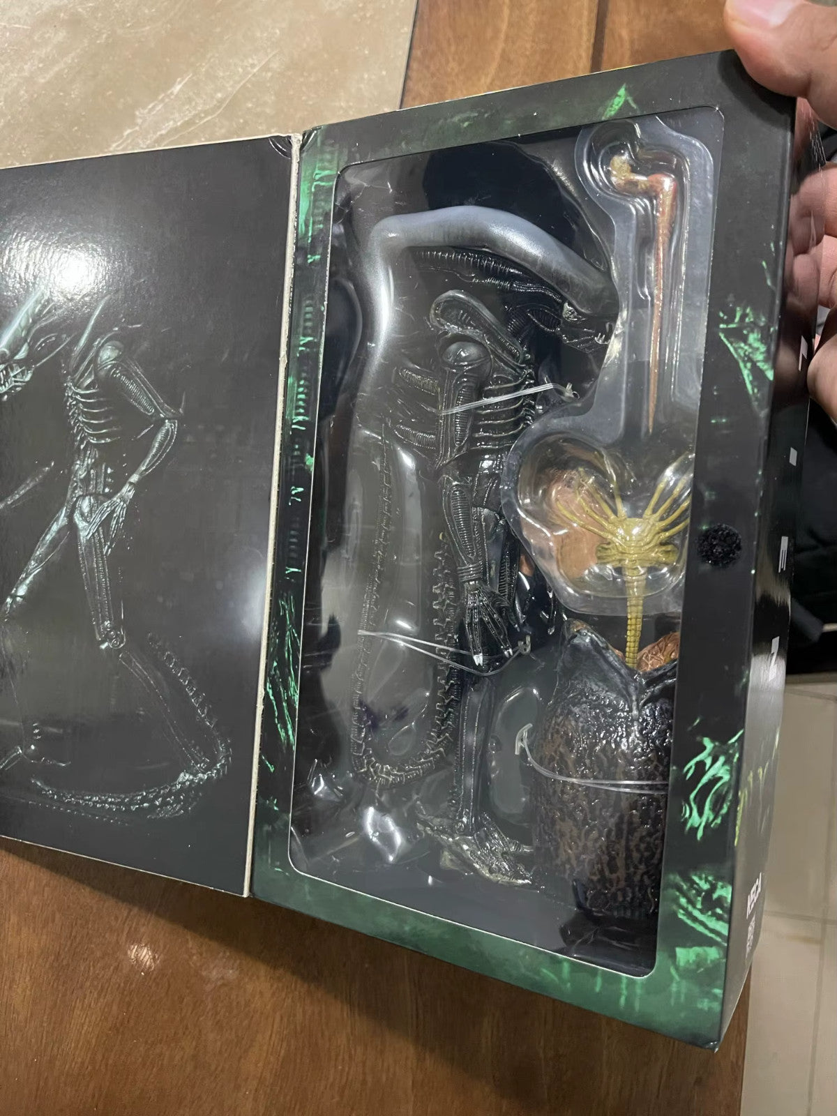 NECA Big Chap Alien Figure, 40th Anniversario CON SCATOLA ORIGINALE SCALA 1/12