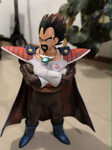 Dragon Ball King Vegeta Anime ActionFigure con mantello 29.5 cm