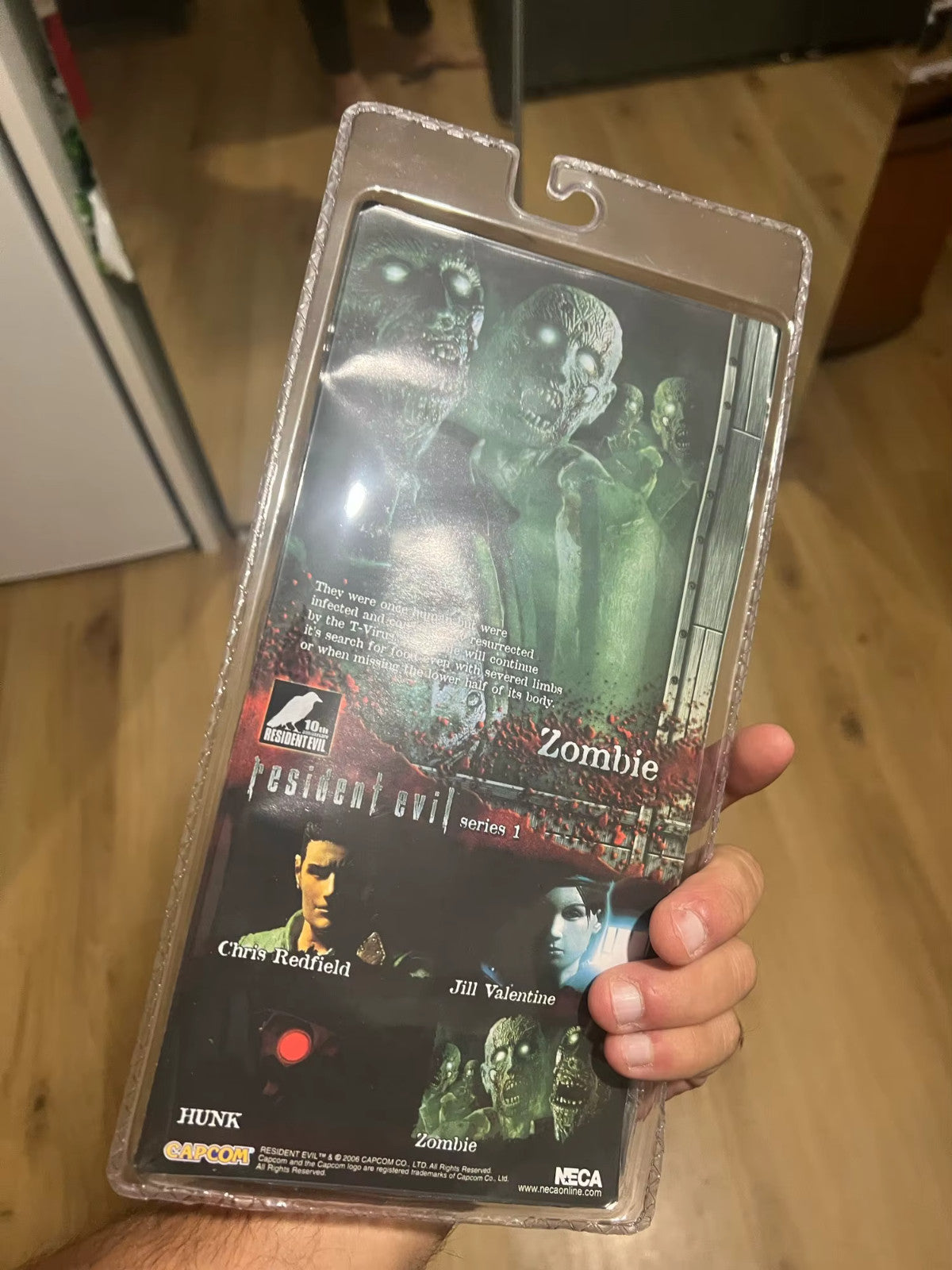 NECA Chris Redfield Figure Hunk Biohazard Zombie  Action Figure Horror