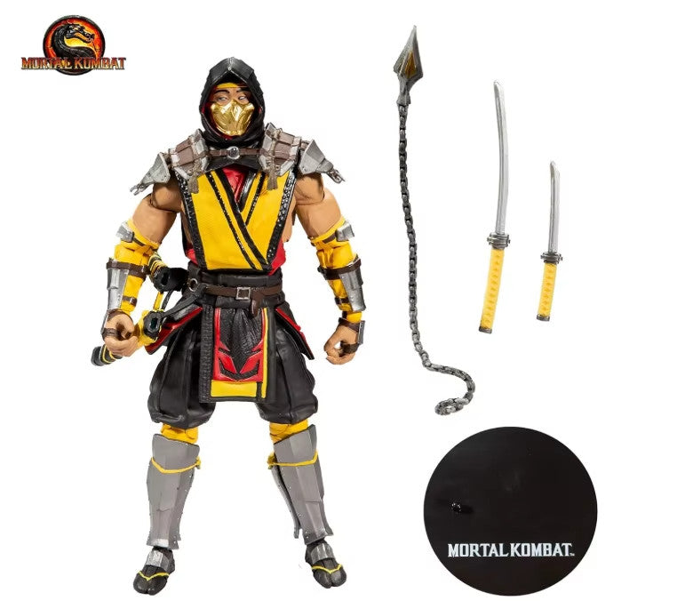 Mortal Kombat SUB ZERO , SCORPION Action Figure 17 Cm✅ CON SCATOLA COME IN FOTO