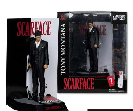 🔫 McFarlane Tony Montana Scarface Action Figure Fim Da Collezione