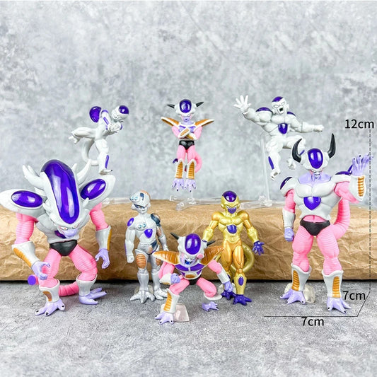 🐉 12 CM Dragon Ball Z Set 8pz – Freezer Action Figure PVC