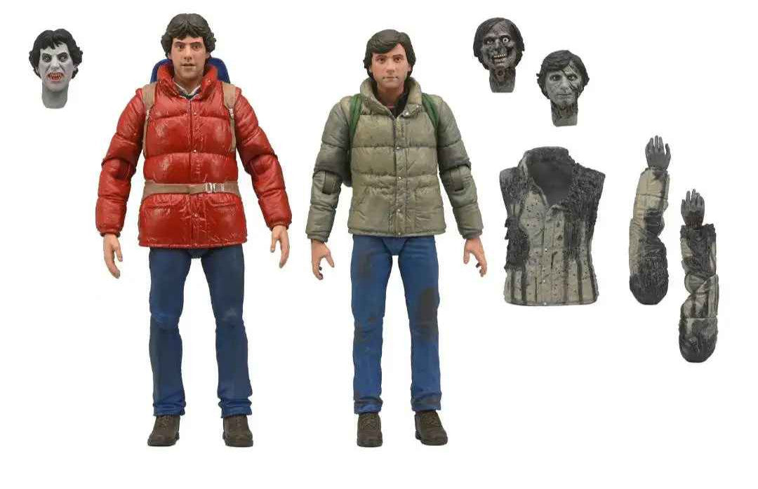 🐺 NECA Jack & David – Lupo Mannaro a Londra 2 Action Figure CON ORIGINAL BOX