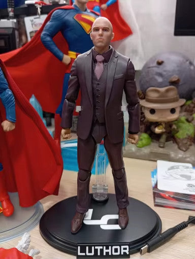Lex Luthor Action Figure FondJoy | 🔥Superman 2025 Justice League 19 CM