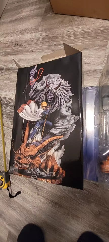 Naruto 29CM  Action Figure Minato Namikaze Hokage Anime Statue  WITH BOX