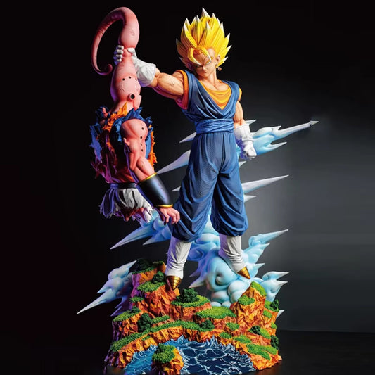 Action Figure Dragon Ball Vegito Vs Majin Buu 30 Cm Da Collezione CON SCATOLA