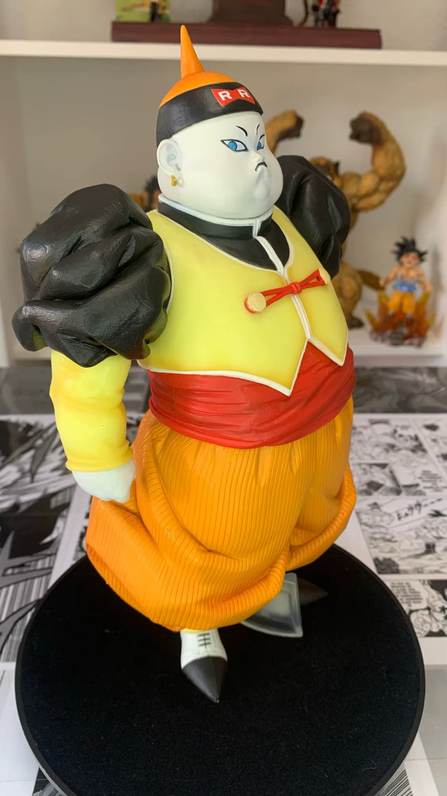 25CM ✅ Dragon Ball Figure ANDROID 19 ANDROID 20 Dr.gero PVC Action Figure