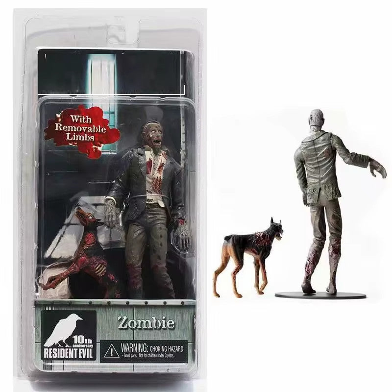 NECA Chris Redfield Figure Hunk Biohazard Zombie  Action Figure Horror