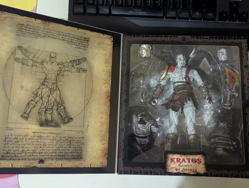 NECA God of War 3 Ultimate KRATOS Action Figure  ✅CON SCATOLA ORIGINALE