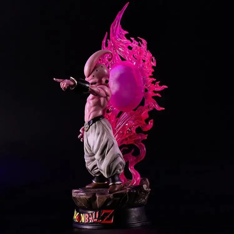 Dragon Ball Anime  Majin Buu Boo Action Figure in PVC  Luce a Led Modello da col