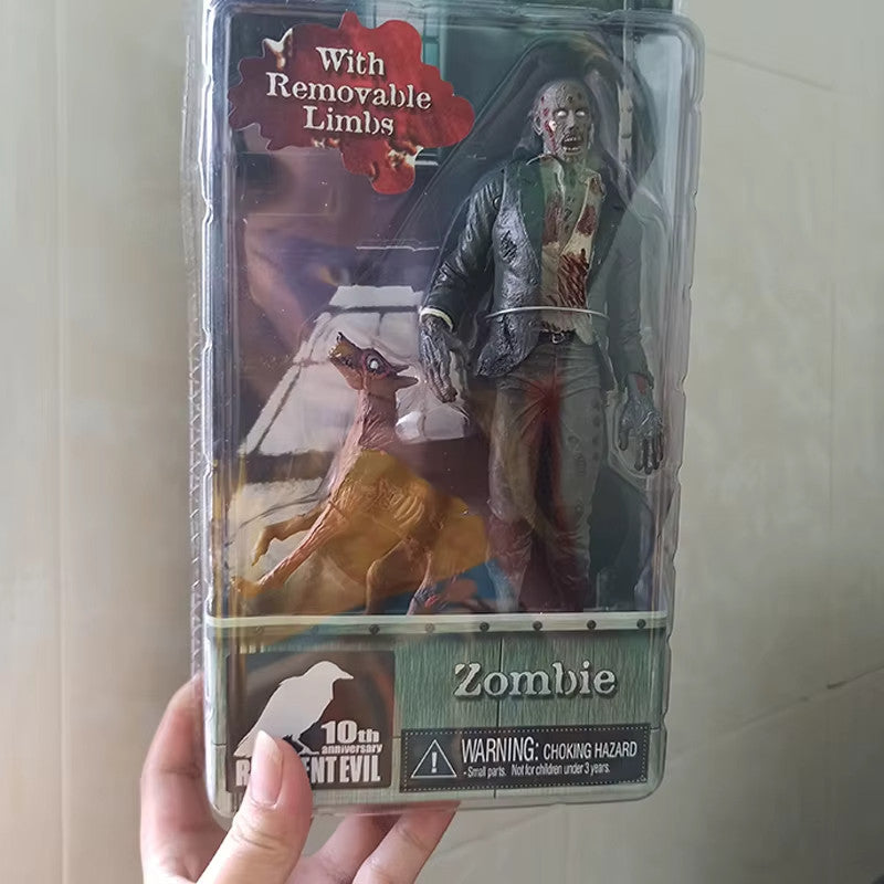 NECA Chris Redfield Figure Hunk Biohazard Zombie  Action Figure Horror