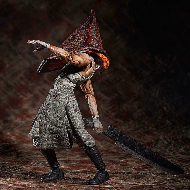 SILENT HILL 2 (Pyramid Head+Nurse)action figure 18CM CON SCATOLA 🚛SPED.GRATUITA