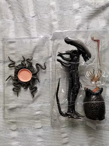 NECA Big Chap Alien Figure, 40th Anniversario CON SCATOLA ORIGINALE SCALA 1/12
