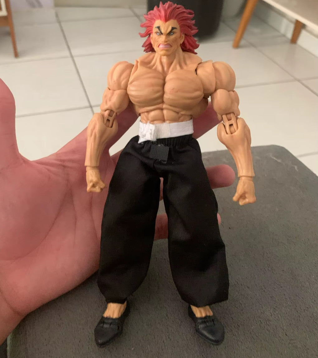 š„ST Baki Hanma - 17CM Action Figure di Hanma Yuujiro | Da Collezione in PVCš„