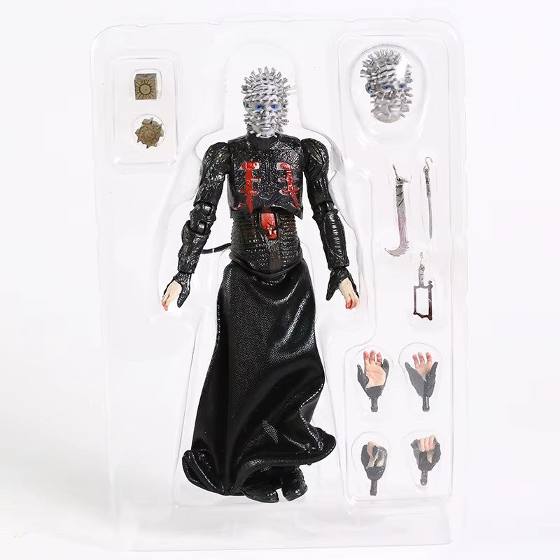 NECA Hellraiser Pinhead 7" Action Figure 1:12 CON SCATOLA + 🚛SPED.GRATUITA