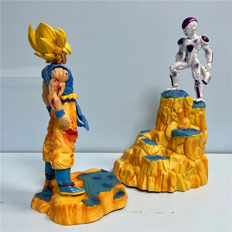 🐉 Dragon Ball Z Action Figure 31cm – Goku SSJ vs Freezer Anime