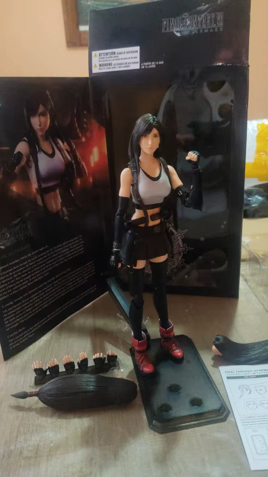 25 cm Kai Tifa Lockhart Action Figure | Figura da Collezione in PVC 🖤🔥