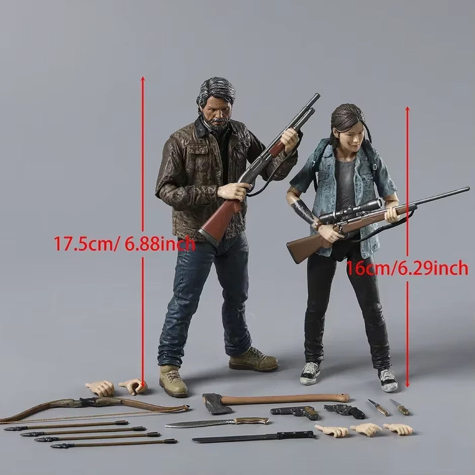 NECA The Last of Us 2 17CM Ultimate Joel e Ellie Action Figure CONFEZIONE DA 2
