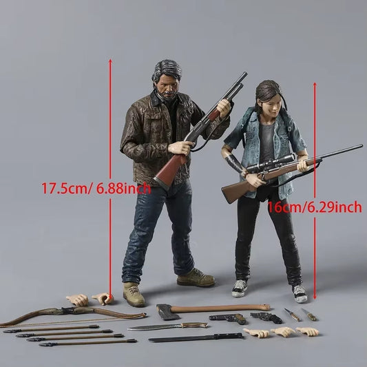 NECA The Last of Us 2 17CM Ultimate Joel e Ellie Action Figure CONFEZIONE DA 2