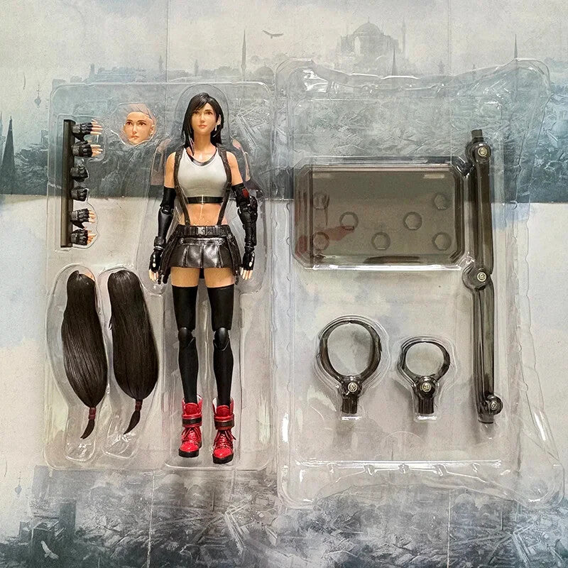25 cm Kai Tifa Lockhart Action Figure | Figura da Collezione in PVC 🖤🔥