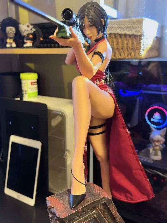 33cm Anime Resident Evil Action Figure Ada Wong CON SCATOLA ORIGINALE