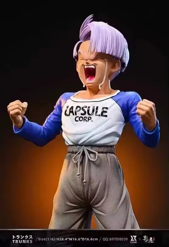 TRUNKS 24 CM SUPER SAYAN ACTION FIGURE DRAGON BALL Z Con Scatola Original