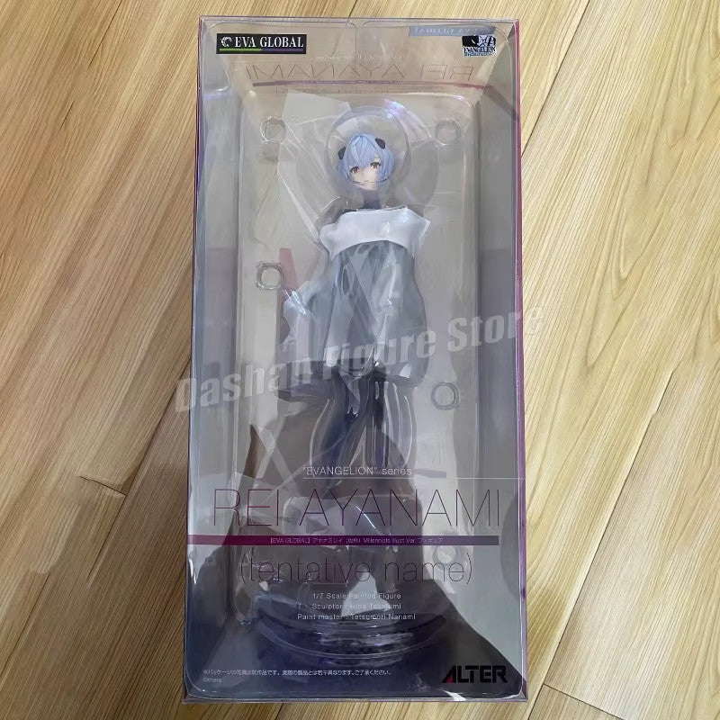 22cm Anime EVA NEON GENESIS Ayanami Rei EVANGELION Action Figure CON SCATOLA