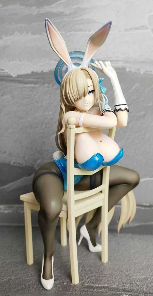 Blue Archive Figura Ichinose Asuna Anime Bunny Girl Action Figure in PVC