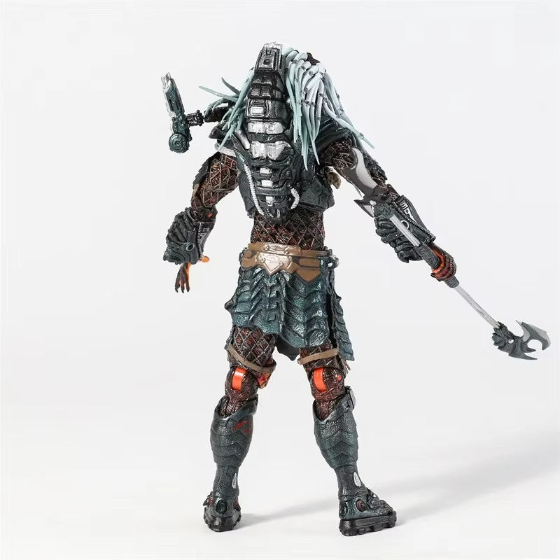 NECA 24CM Predator ULTIMATE CLAN LEADER 7" Action Figure 1:12 🚛SPED.GRATUITA