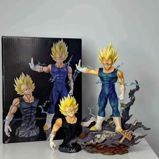 Dragon Ball Z Figure Majin Vegeta Anime Figurine 22cm PVC Action Figure