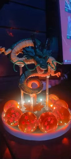 Dragon Ball Z  Shenron+Sfere di Cristallo +Led  🚛SPEDIZIONE GRATUITA
