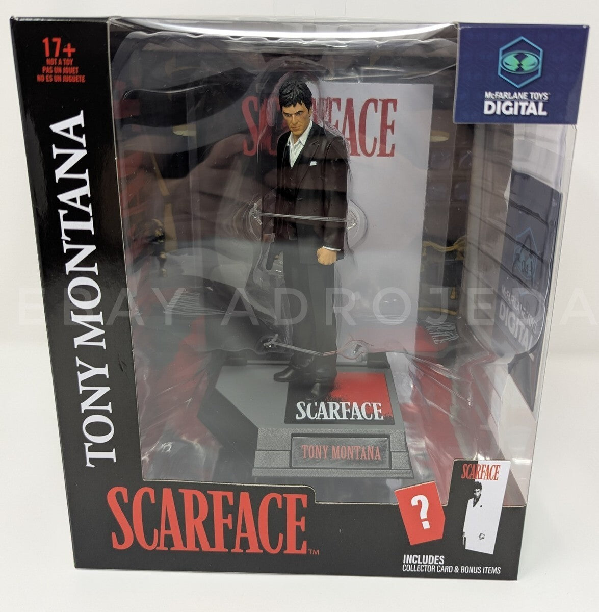 🔫 McFarlane Tony Montana Scarface Action Figure Fim Da Collezione