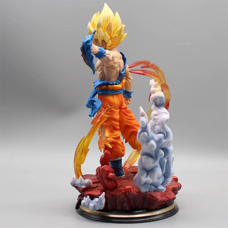 Anime Dragon Ball Z Son Goku Statue Figure Super Saiyan Gift Collection Anime