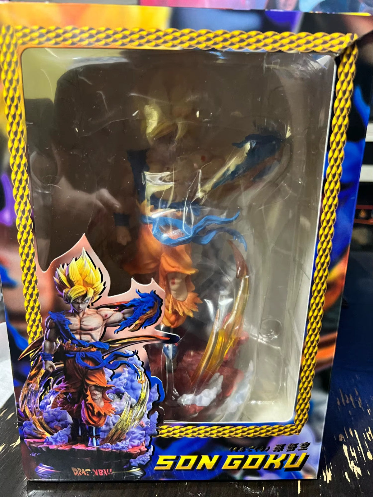 Anime Dragon Ball Z Son Goku Statue Figure Super Saiyan Gift Collection Anime