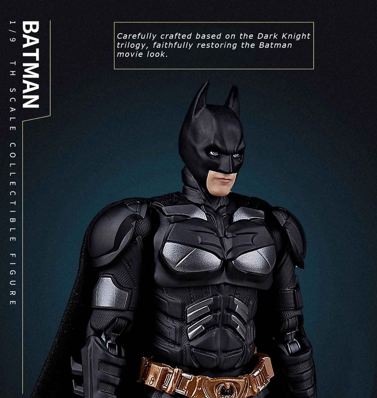 Fondjoy Cavaliere Oscuro Batman 19Cm Action Figure Con Scatol 🚛SPED.GRATUITA