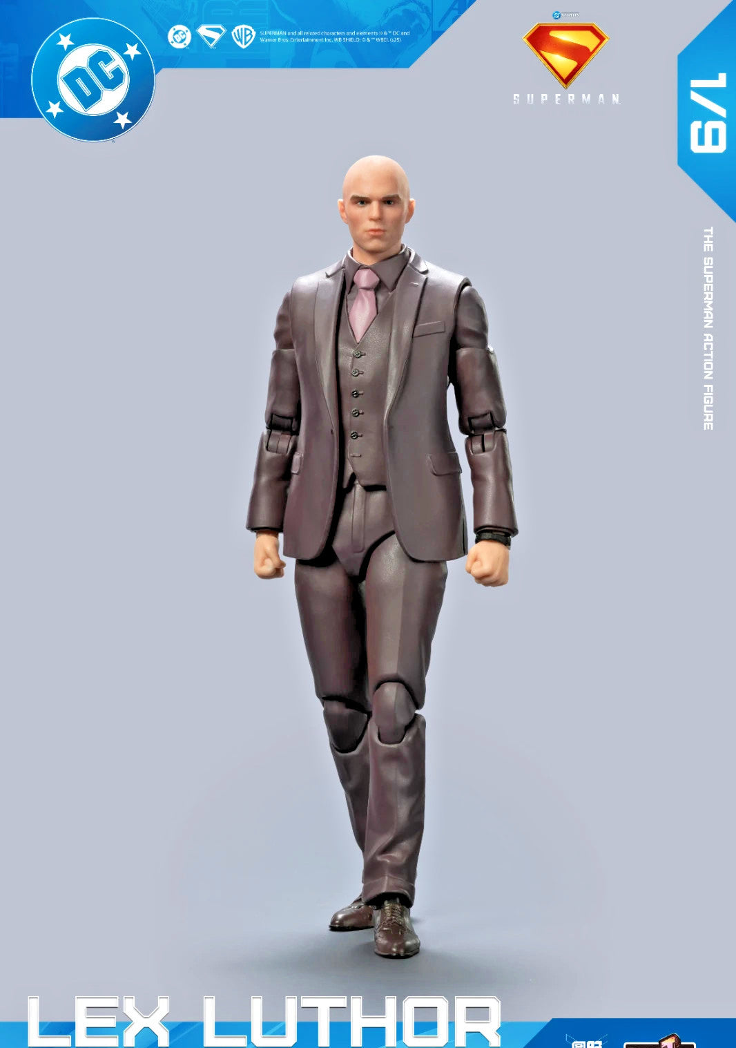 Lex Luthor Action Figure FondJoy | 🔥Superman 2025 Justice League 19 CM
