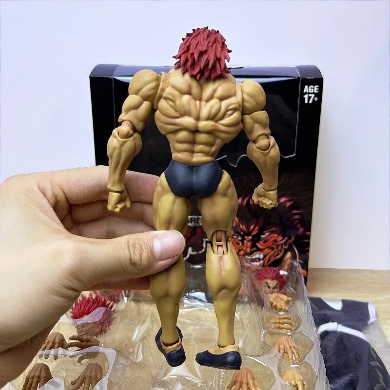 š„ST Baki Hanma - 17CM Action Figure di Hanma Yuujiro | Da Collezione in PVCš„