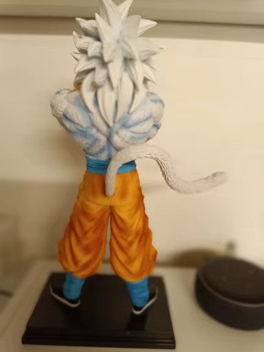 🔥 Figura di Goku Dragon Ball 32cm | Son Goku Super Saiyan 5 con 2 Teste 🐉