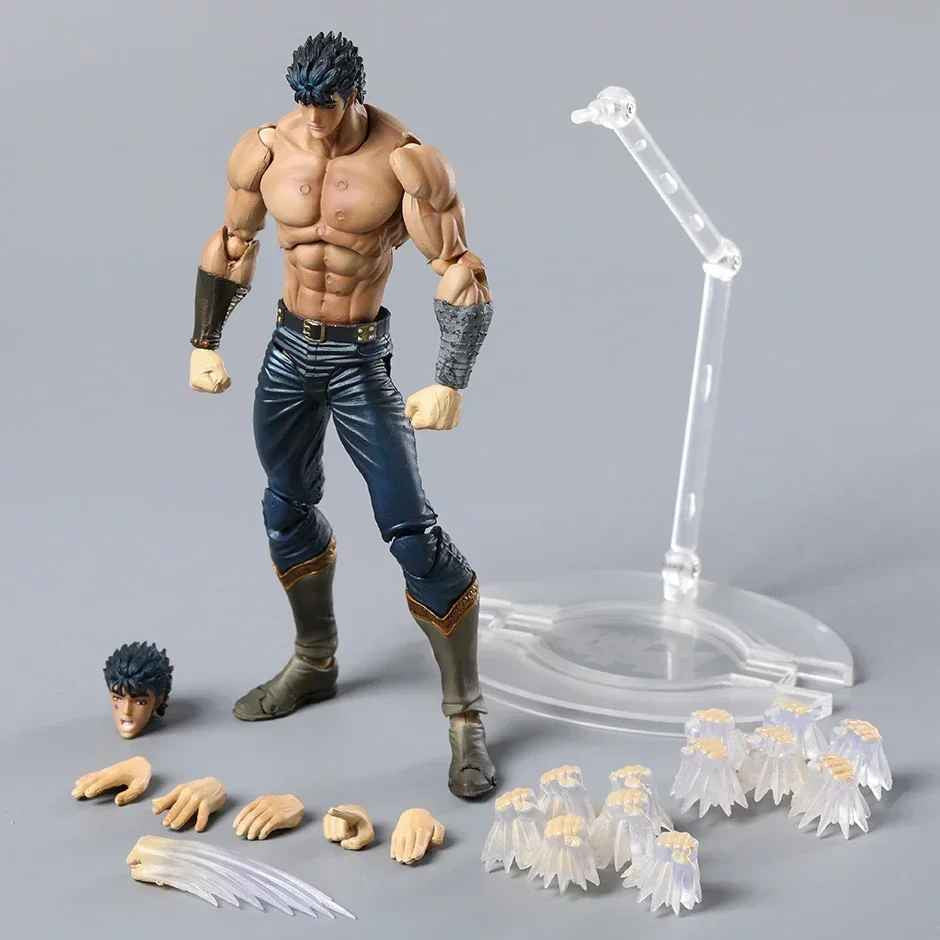 💥 Kenshiro Action Figure Musou Tensei Ver. 18cm Modello da Collezione