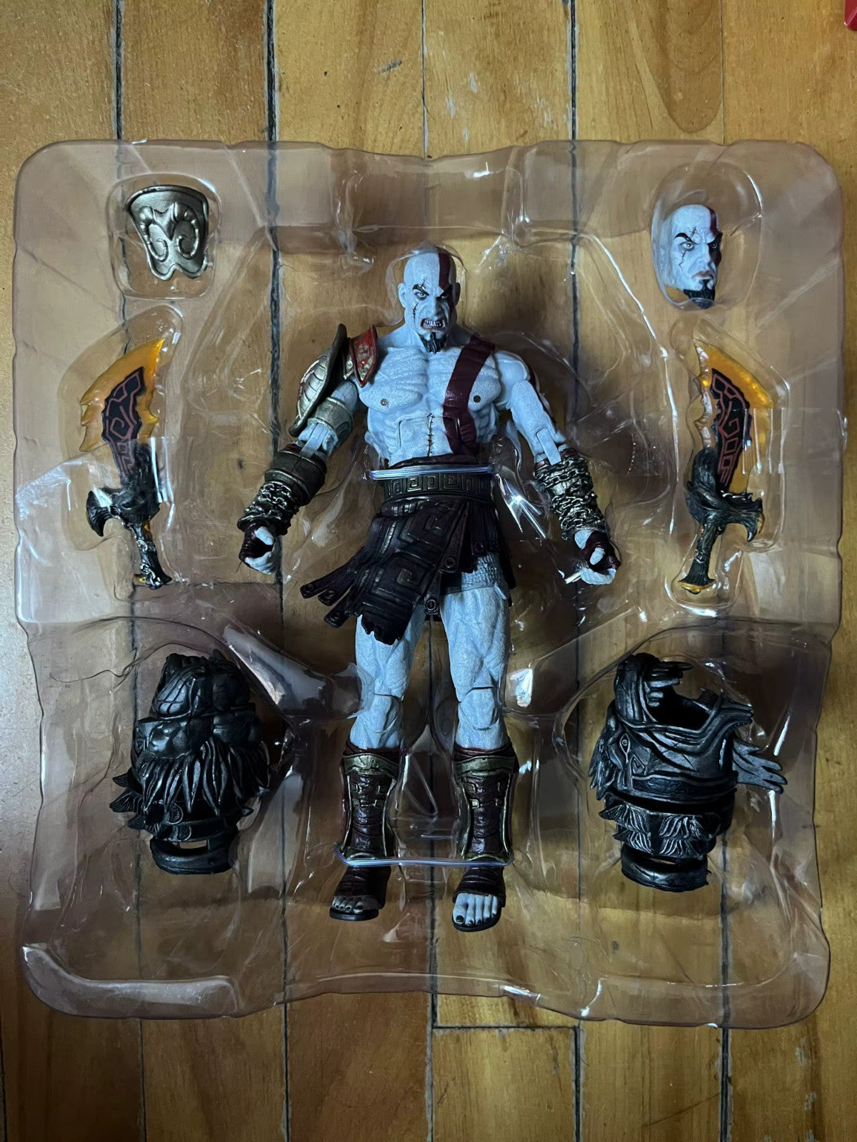 NECA God of War 3 Ultimate KRATOS Action Figure  ✅CON SCATOLA ORIGINALE