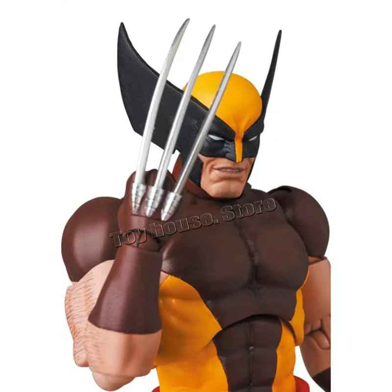 🔥 Mafex 138 Wolverine Deadpool 3 Action Figure PVC Statua da Collezione