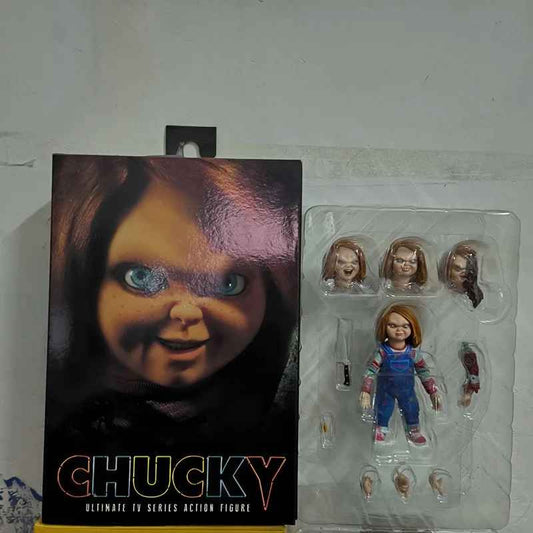 CHUCKY ULTIMATE✅ ACTION FIGURE NECA 10CM CON 🎀SCATOLA ORIGINALE + SPED GRATUITA