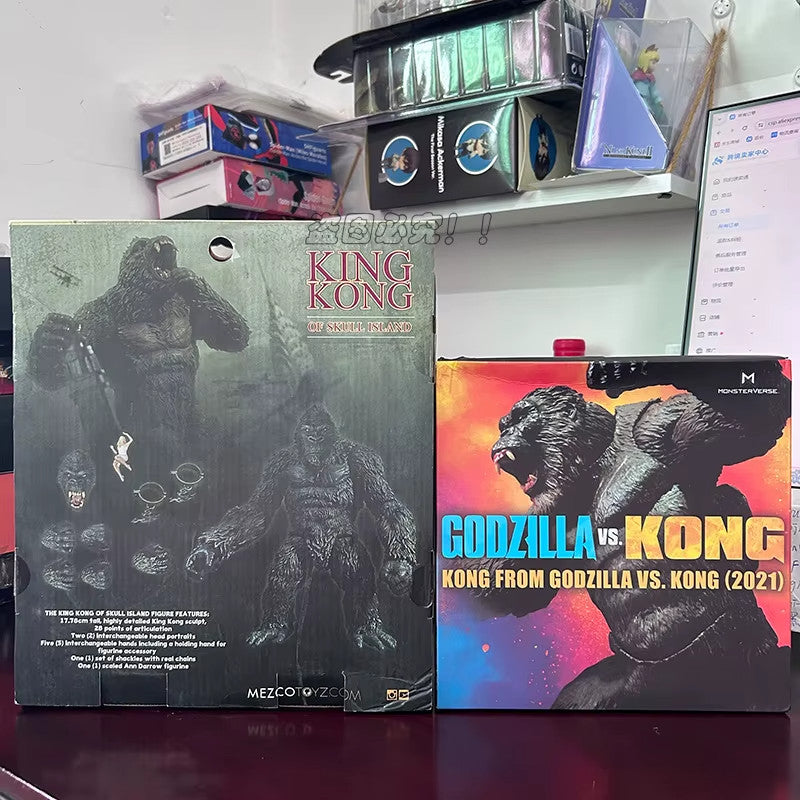 Neca ✅King Kong Action figure 18 CM Da Collezione Con 🎀Original Box