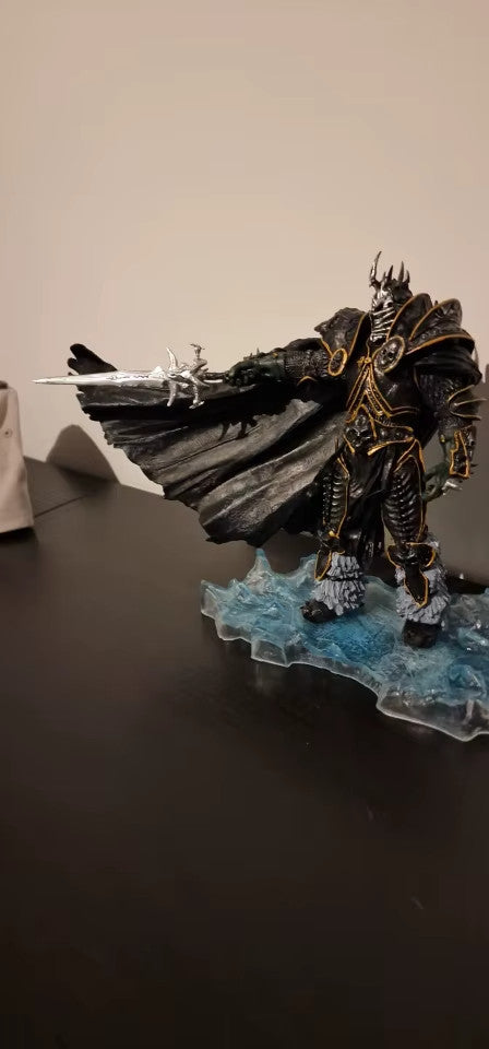 FALL OF THE LICH KING ARTHAS ACTION FIGURE Modello  21CM CON Original Box🎁