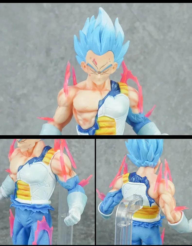 Anime DBZ Vegeta 20Cm  🔥Ultra Instinct Goku  PVC  Action anime Figure