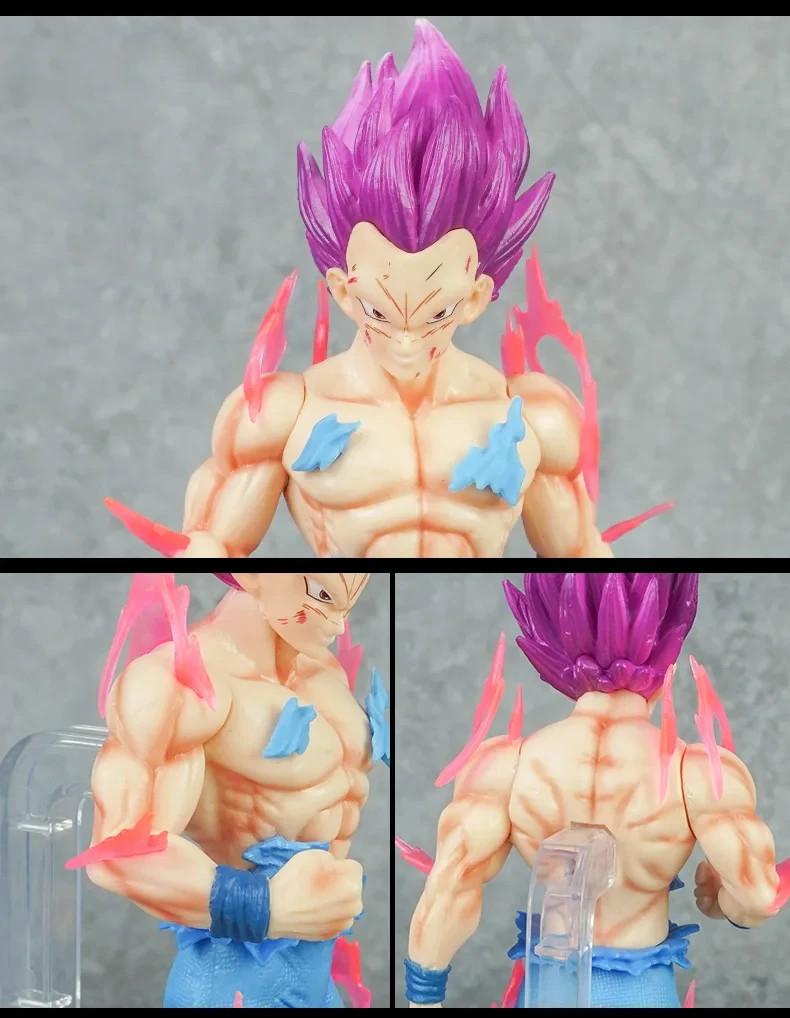 Anime DBZ Vegeta 20Cm  🔥Ultra Instinct Goku  PVC  Action anime Figure