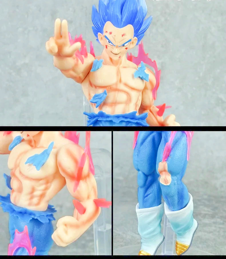 Anime DBZ Vegeta 20Cm  🔥Ultra Instinct Goku  PVC  Action anime Figure