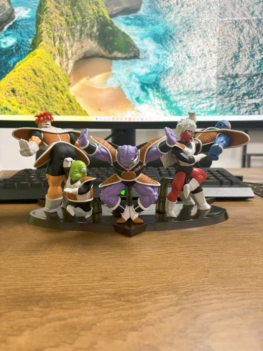 Action Figure DbZ 🔥Set Squadra Giniyu Dragon Ball Z Solid Edge Works