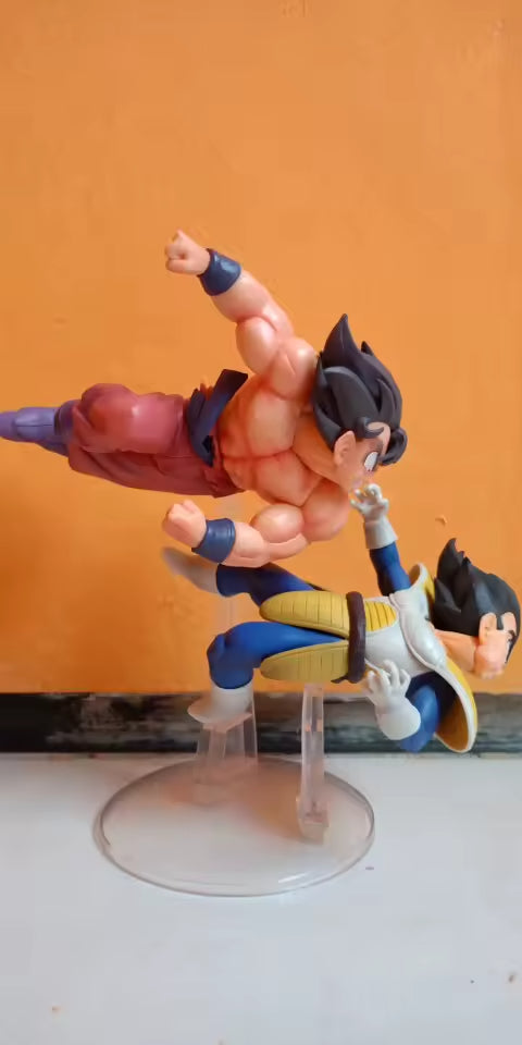 23 cm Anime🔮 Dragon Ball Z Figura Goku Vs Vegeta Figure 🔥