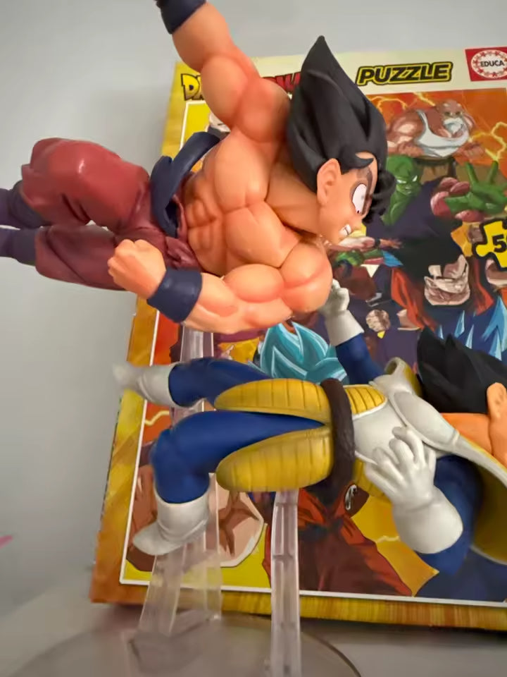 23 cm Anime🔮 Dragon Ball Z Figura Goku Vs Vegeta Figure 🔥